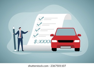 Selling or renting a car, car insurance.