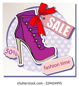 selling shoes