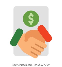 Selling Skills  Vector Flat Icon design