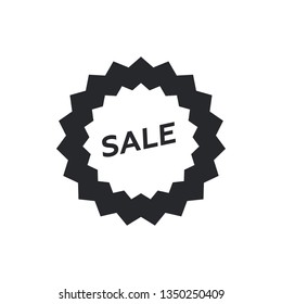 sell-out flat vector icon