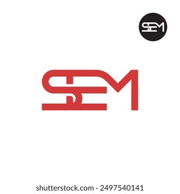 SEM Logo Letter Monogram Design