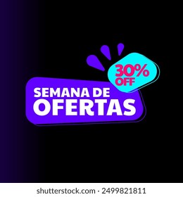 Semana de Ofertas Marketing 30% Off