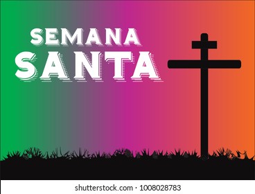 Semana Santa in English holy week
