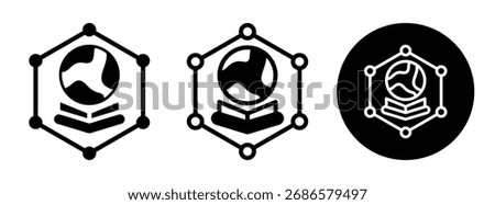 Semantic Icon Collection Glyph and Mixed Vector Illustration