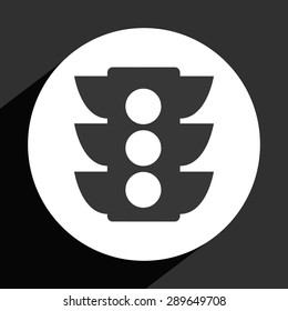 semaphore icon design, vector illustration eps10 graphic 