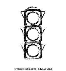 Semaphore Traffic Light Post