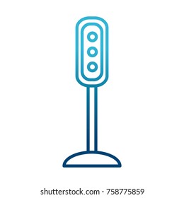 Semaphore traffic lights icon vector illustration graphic design