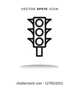 Semaphore vector icon