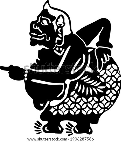 semar in vector art style