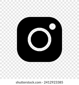Semarang, Central Java - 15 January, 2024 Social Media icons. instagram, tiktok, youtube, twitter, messenger, pinterest, behance. Editorial vector.