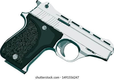 Semi Automatic Pistol - Small, Compact Handgun