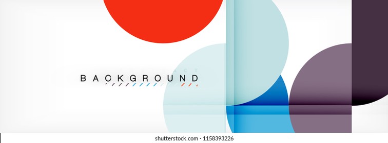 Semi circle abstract background, modern geometric pattern design. Vector business or technology presentation design template, brochure or flyer pattern, or geometric web banner