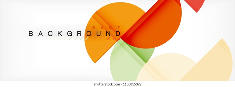 Semi circle abstract background, modern geometric pattern design. Vector business or technology presentation design template, brochure or flyer pattern, or geometric web banner