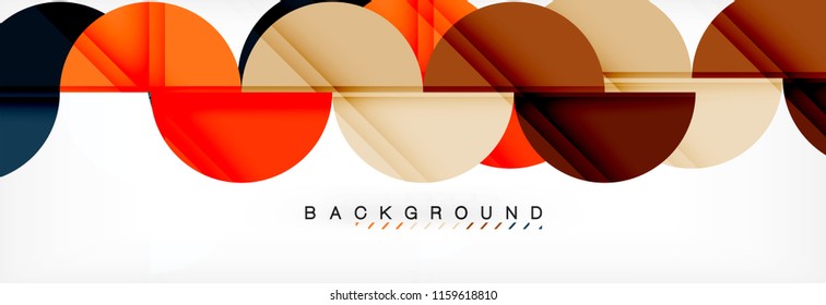 Fondo abstracto semicírculo, diseño geométrico moderno. Plantilla de diseño de presentación de vocabulario o tecnología, patrón de folleto o volante, o banner web geométrico
