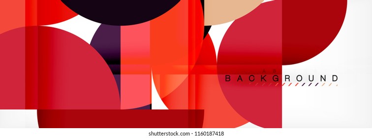 Semi circle abstract background, modern geometric pattern design. Vector business or technology presentation design template, brochure or flyer pattern, or geometric web banner