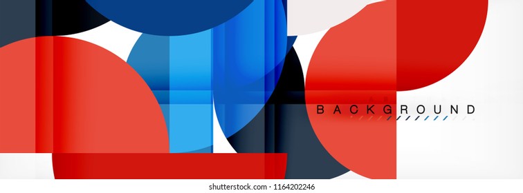 Semi circle abstract background, modern geometric pattern design. Vector business or technology presentation design template, brochure or flyer pattern, or geometric web banner