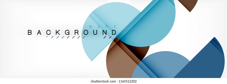 Semi circle abstract background, modern geometric pattern design. Vector business or technology presentation design template, brochure or flyer pattern, or geometric web banner