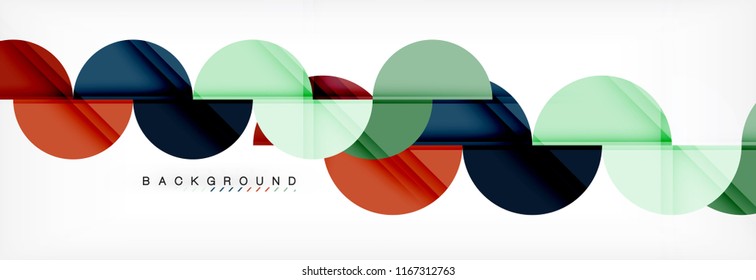Fondo abstracto semicírculo, diseño geométrico moderno. Plantilla de diseño de presentación de vocabulario o tecnología, patrón de folleto o volante, o banner web geométrico