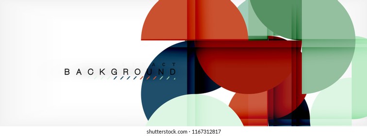 Semi circle abstract background, modern geometric pattern design. Vector business or technology presentation design template, brochure or flyer pattern, or geometric web banner