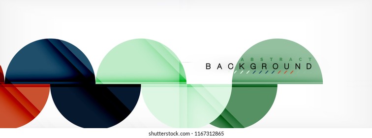 Semi circle abstract background, modern geometric pattern design. Vector business or technology presentation design template, brochure or flyer pattern, or geometric web banner