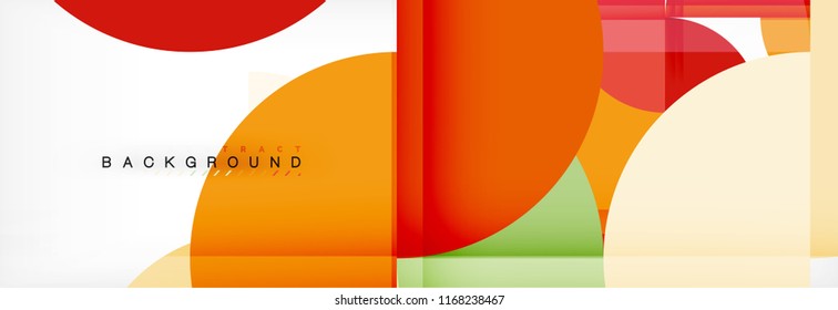 Abstrakter Halbkreis-Hintergrund, modernes geometrisches Muster-Design. Design-Vorlage für Vektorgrafik-Präsentationen, Broschüren oder Flyer-Muster oder geometrisches Webbanner