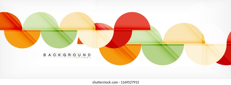 Semi circle abstract background, modern geometric pattern design. Vector business or technology presentation design template, brochure or flyer pattern, or geometric web banner