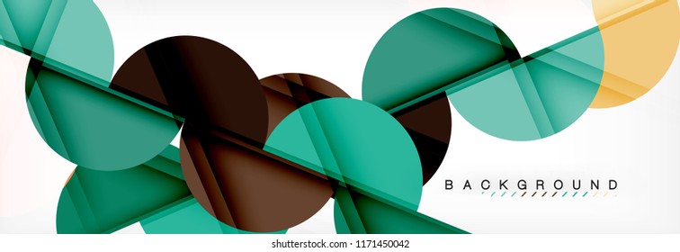 Fondo abstracto semicírculo, diseño geométrico moderno. Plantilla de diseño de presentación de vocabulario o tecnología, patrón de folleto o volante, o banner web geométrico