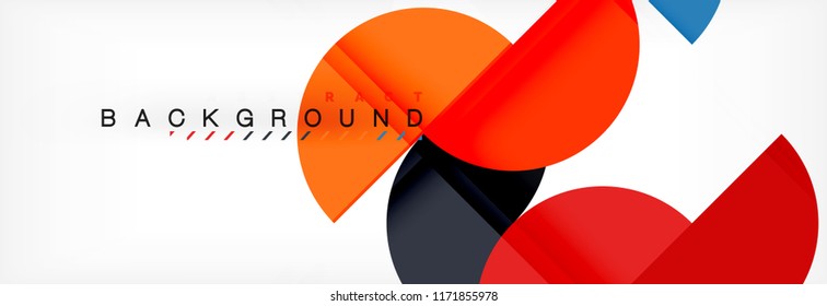 Semi circle abstract background, modern geometric pattern design. Vector business or technology presentation design template, brochure or flyer pattern, or geometric web banner