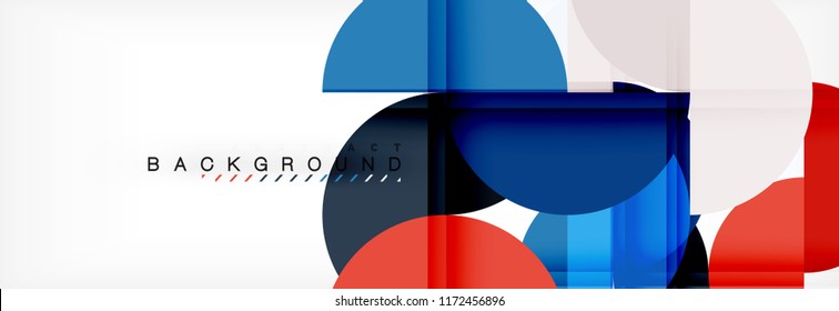 Semi circle abstract background, modern geometric pattern design. Vector business or technology presentation design template, brochure or flyer pattern, or geometric web banner