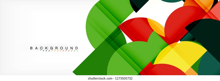 Semi circle abstract background, modern geometric pattern design. Vector business or technology presentation design template, brochure or flyer pattern, or geometric web banner