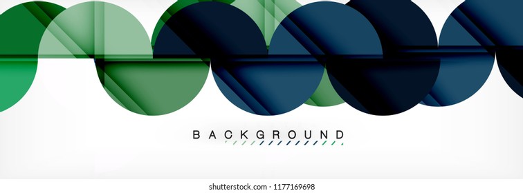 Semi circle abstract background, modern geometric pattern design. Vector business or technology presentation design template, brochure or flyer pattern, or geometric web banner