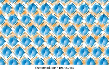 semi circle vector pattern. simple graphic design. modern texture. flower background and pink flower pattern,