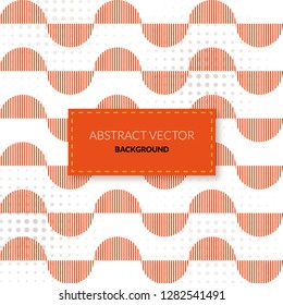 Semi Circular Shapes Background