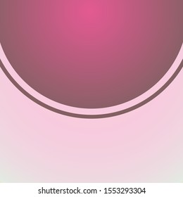 Semi Circular Top Frame Gradient Background