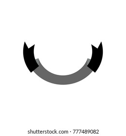 Semi cycle ribbon in two layers