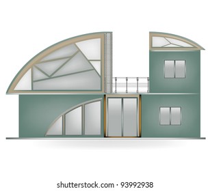 Semi house Model house style