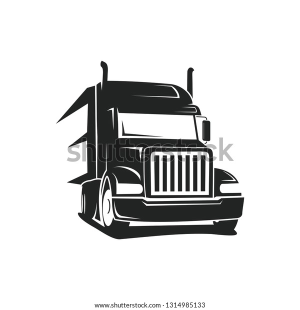Download Semi Truck Logo Stock Vector (Royalty Free) 1314985133