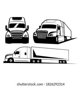 Logo-Design für Sattelkraftwagen