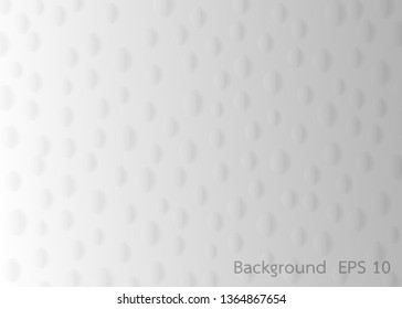semicircle abstract background white and gray color.  vector illustration