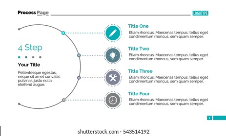 Semicircle Chart Slide Template