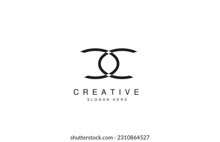 Diseño vectorial de logotipo semicírculo, icono de semicírculo