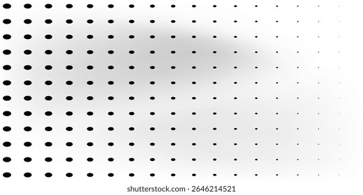 Semicircular Dot Transition. vector Eps 10