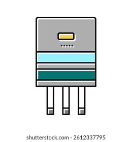 semiconductor production color icon vector. semiconductor production sign. isolated symbol illustration