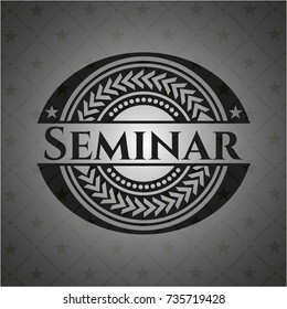 Seminar black emblem