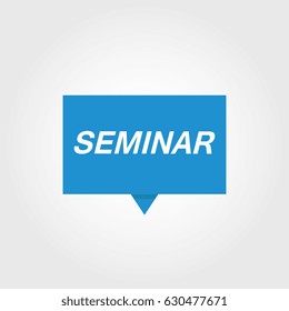 Seminar label concept