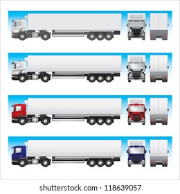Semi-trailer truck