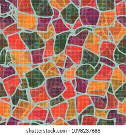 Semitransparent network. Marble texture. Chaotic paints. Camouflage for nuts. Seamless. Editable.