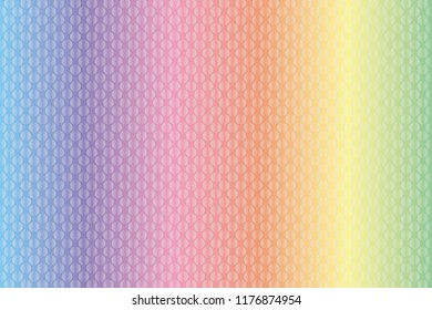 Semitransparent and polka dots board