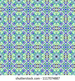 Semless background. Abstract colorful background with north american motifs for cover or textile. Seamless color background with ethnic motifs for your design. Vector texture.