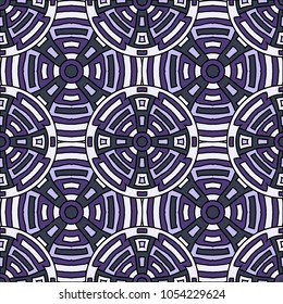 Semless pattern. Abstract colorful background with north american motifs for print or paper. Seamless color background with ethnic motifs for your design. Vector texture.